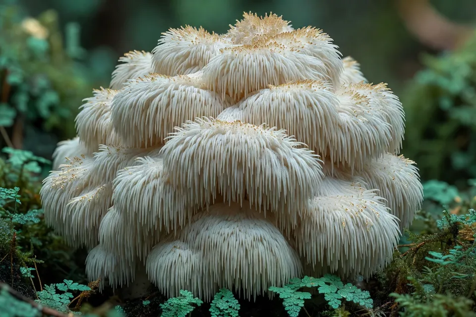 Champignons médicinaux reishi et crinière de lion, ingrédients de mycothérapie scientifique